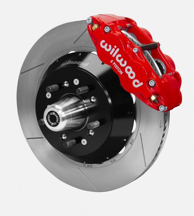 Wilwood Brakes Forged Narrow Superlite 6R Big Brake Front Brake Kit (Hub) 140-14277-R