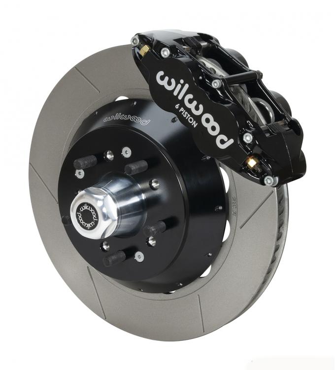 Wilwood Brakes 1957-1967 Ford F-100 Forged Narrow Superlite 6R Big Brake Front Brake Kit (Hub) 140-14838