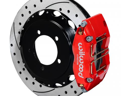 Wilwood Brakes 2002-2006 Mitsubishi Lancer Dynapro Radial Rear Brake Kit For OE Parking Brake 140-9286-DR