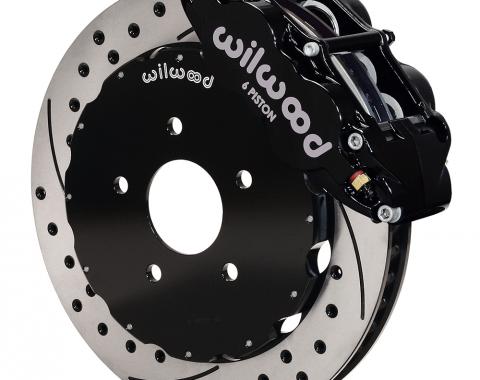 Wilwood Brakes 1994-2004 Ford Mustang Forged Narrow Superlite 6R Big Brake Front Brake Kit (Hat) 140-9107-D