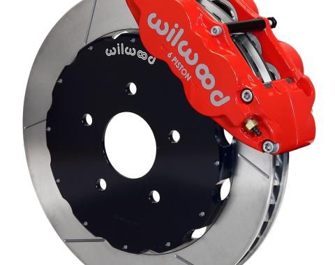 Wilwood Brakes Forged Narrow Superlite 6R Big Brake Front Brake Kit (Hat) 140-9190-R