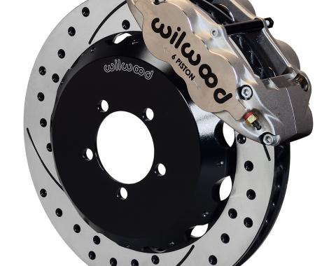 Wilwood Brakes Forged Narrow Superlite 6R Big Brake Front Brake Kit (Hat) 140-12874-DN