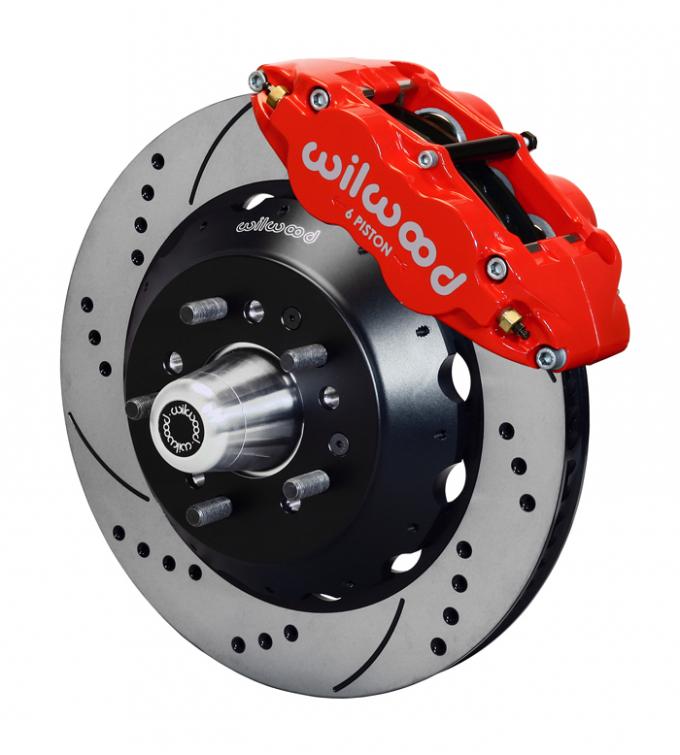 Wilwood Brakes Forged Narrow Superlite 6R Big Brake Front Brake Kit (Hub) 140-12638-DR