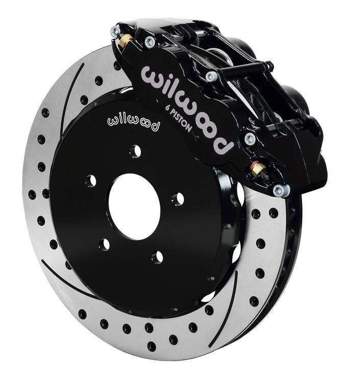 Wilwood Brakes Forged Narrow Superlite 6R Big Brake Front Brake Kit (Hat) 140-11583-D