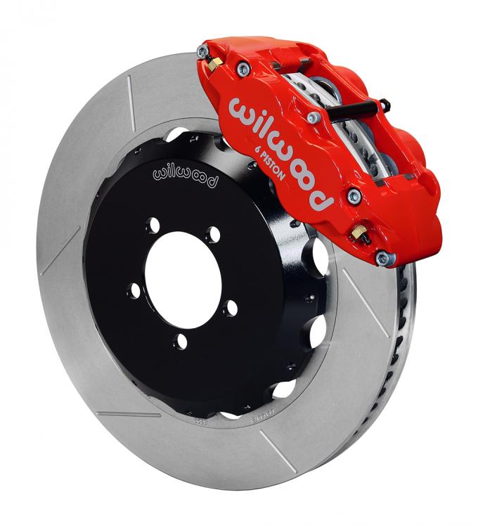 Wilwood Brakes Forged Narrow Superlite 6R Big Brake Front Brake Kit (Hat) 140-12875-R