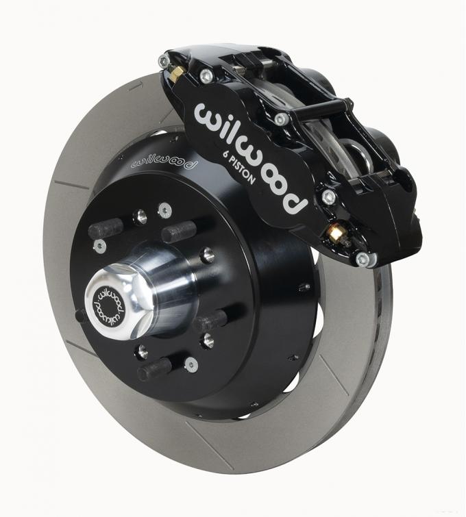 Wilwood Brakes 1957-1967 Ford F-100 Forged Narrow Superlite 6R Big Brake Front Brake Kit (Hub) 140-14837