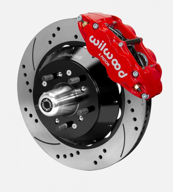 Wilwood Brakes Forged Narrow Superlite 6R Big Brake Front Brake Kit (Hub) 140-14277-DR