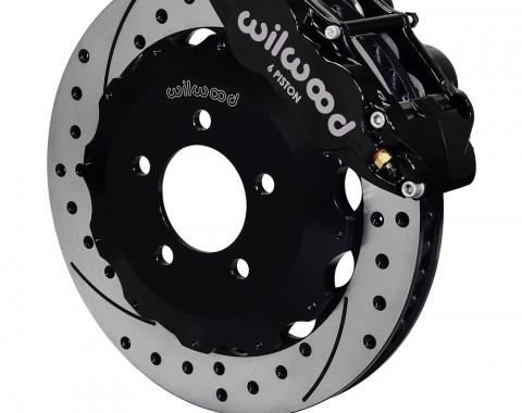 Wilwood Brakes Forged Narrow Superlite 6R Big Brake Front Brake Kit (Hat) 140-13765-D