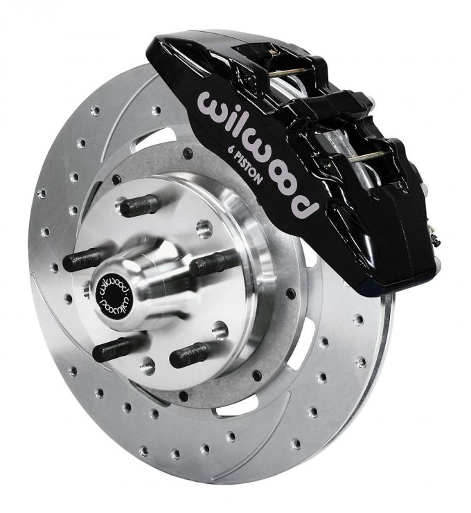 Wilwood Brakes Forged Dynapro 6 Big Brake Front Brake Kit (Hub) 140-10510-Z