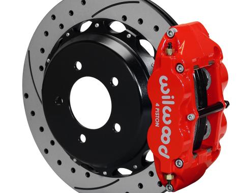 Wilwood Brakes 2010-2016 Hyundai Genesis Coupe Forged Narrow Superlite 4R Big Brake Rear Brake Kit For OE Parking Brake 140-13045-DR