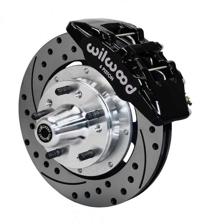 Wilwood Brakes Forged Dynapro 6 Big Brake Front Brake Kit (Hub) 140-12946-D