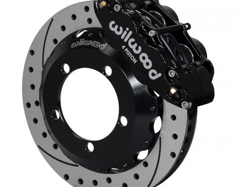 Wilwood Brakes 1966-1975 Ford Bronco Forged Narrow Superlite 4R Big Brake Front Brake Kit (Hat) 140-13304-D