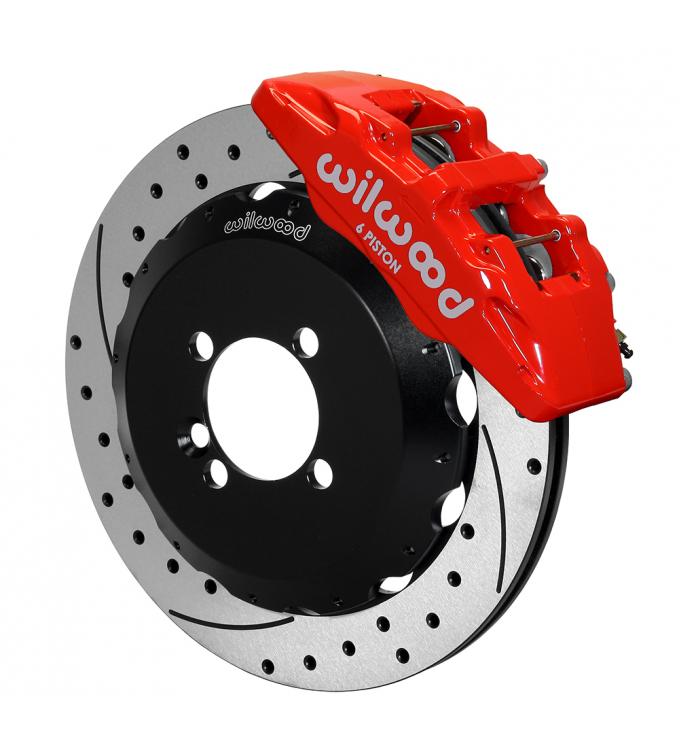 Wilwood Brakes 2002-2015 Mini Cooper Forged Dynapro 6 Big Brake Front Brake Kit (Hat) 140-13062-DR