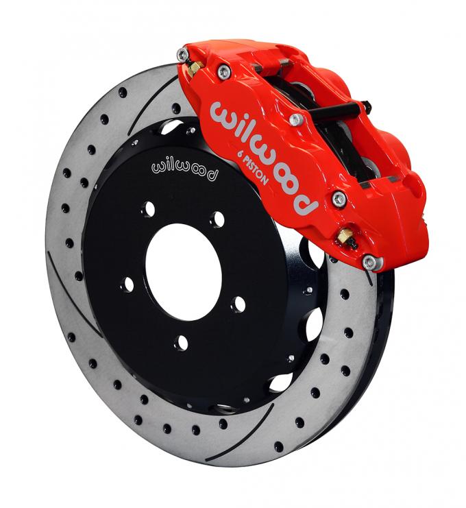 Wilwood Brakes 2006-2015 Mazda MX-5 Miata Forged Narrow Superlite 6R Big Brake Front Brake Kit (Hat) 140-12907-DR