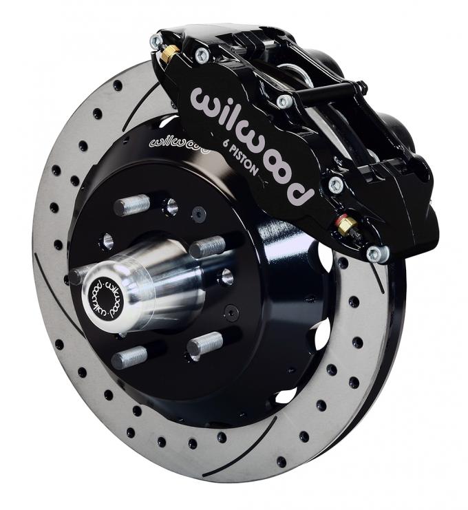 Wilwood Brakes Forged Narrow Superlite 6R Big Brake Front Brake Kit (Hub) 140-10816-D