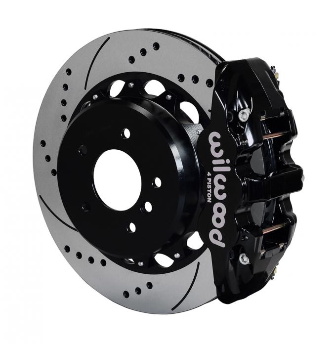 Wilwood Brakes AERO4 Big Brake Rear Brake Kit For OE Parking Brake 140-13583-D