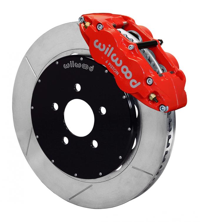 Wilwood Brakes 1994-2004 Ford Mustang Forged Narrow Superlite 6R Big Brake Front Brake Kit (Hat) 140-9117-R