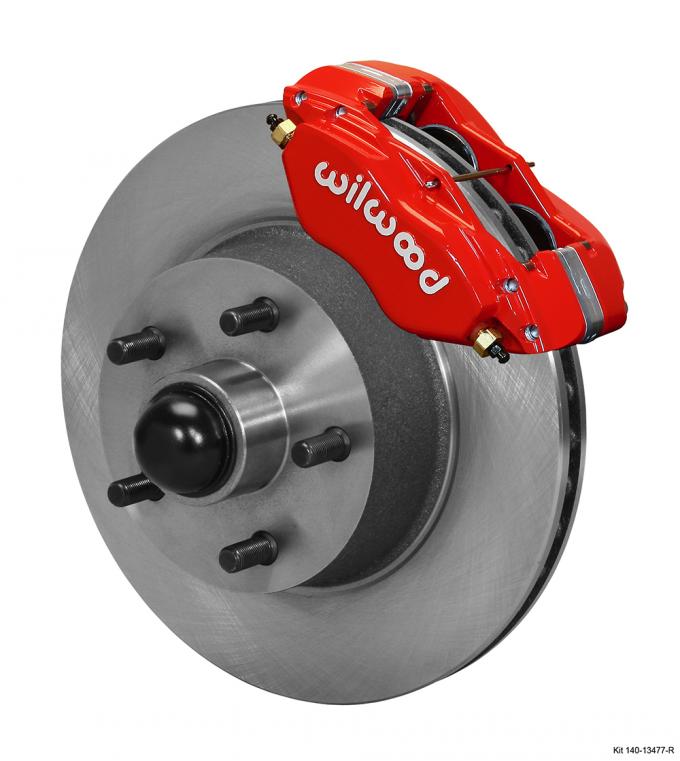 Wilwood Brakes Classic Series Dynalite Front Brake Kit 140-13477-R