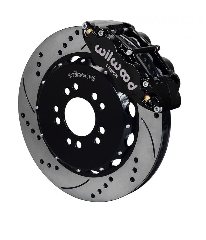 Wilwood Brakes Forged Narrow Superlite 6R Big Brake Front Brake Kit (Hat) 140-13766-D