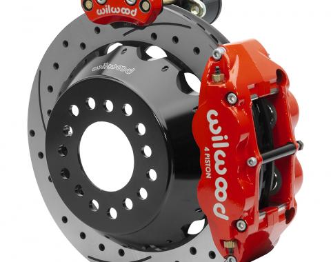 Wilwood Brakes Forged Narrow Superlite 4R Big Brake Rear Electronic Parking Brake Kit 140-15844-DR