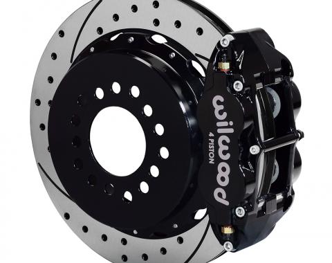 Wilwood Brakes Forged Narrow Superlite 4R Big Brake Rear Parking Brake Kit 140-10093-D