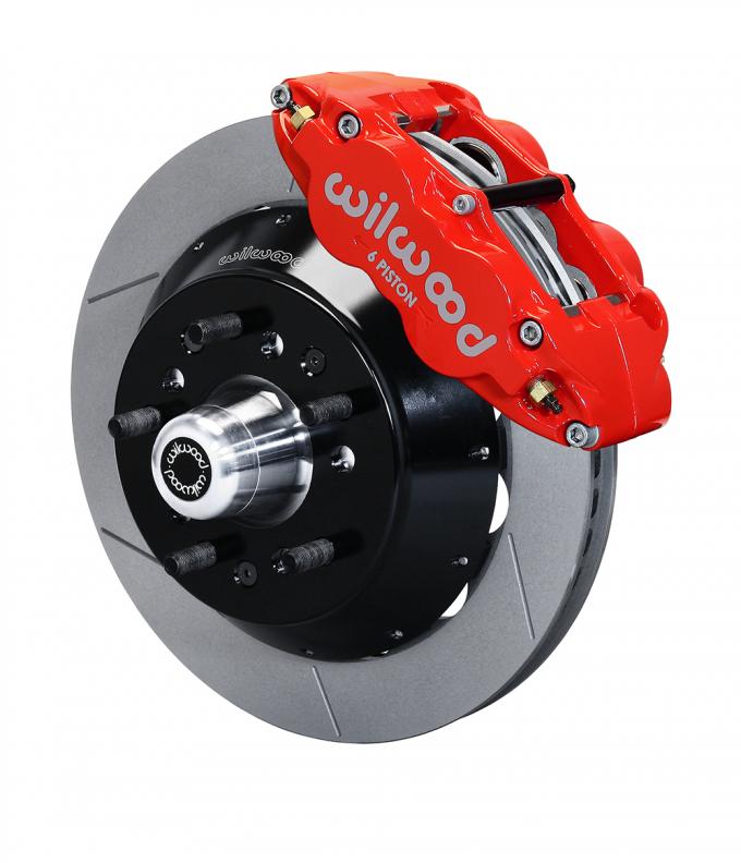 Wilwood Brakes Forged Narrow Superlite 6R Big Brake Front Brake Kit (5 x 5 Hub) 140-15156-R