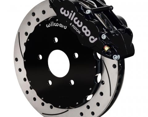 Wilwood Brakes Forged Narrow Superlite 6R Big Brake Front Brake Kit (Hat) 140-8031-D