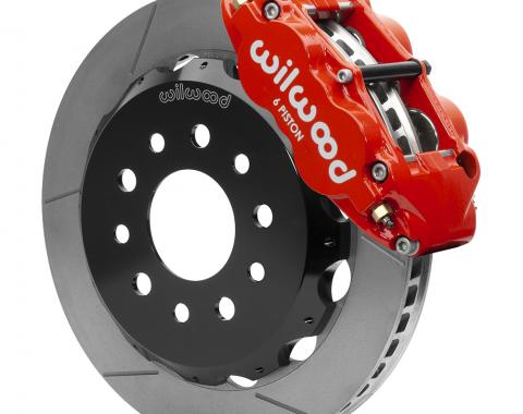 Wilwood Brakes 2007-2017 Jeep Wrangler Forged Narrow Superlite 6R Big Brake Front Brake Kit (Hat) 140-13880-R