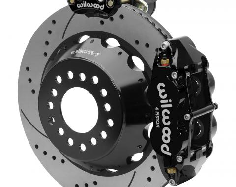 Wilwood Brakes Forged Narrow Superlite 4R Big Brake Rear Electronic Parking Brake Kit 140-15845-D