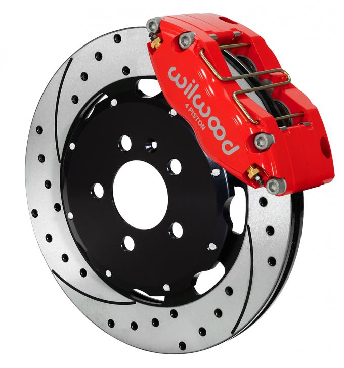 Wilwood Brakes Dynapro Radial Big Brake Front Brake Kit (Hat) 140-8276-DR