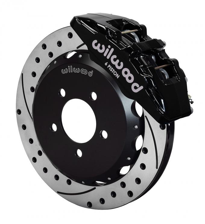 Wilwood Brakes Forged Dynapro 6 Big Brake Front Brake Kit (Hat) 140-12048-D