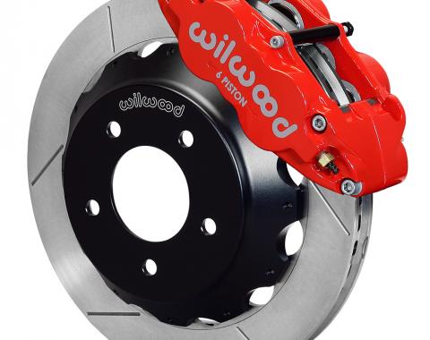 Wilwood Brakes 1985-1987 Chevrolet Corvette Forged Narrow Superlite 6R Big Brake Front Brake Kit (Hat) 140-11919-R