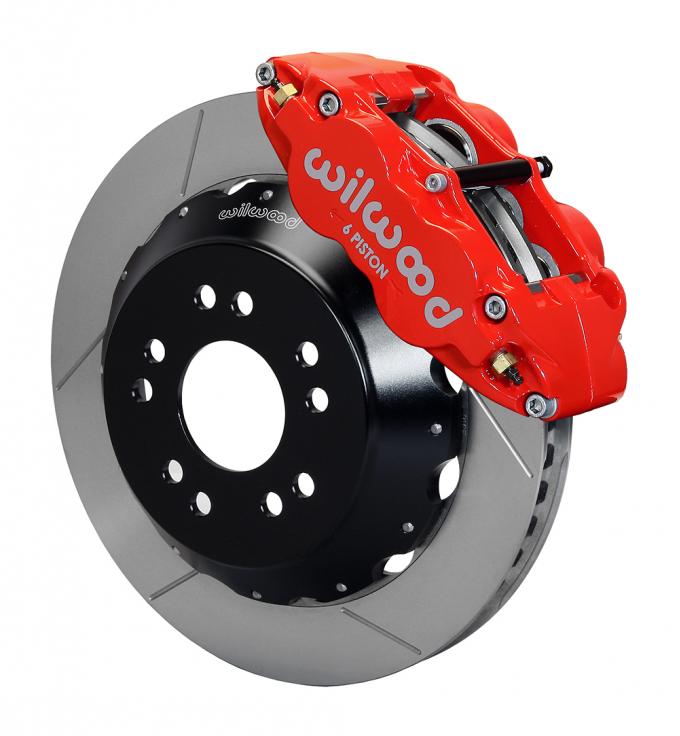 Wilwood Brakes 1965-1982 Chevrolet Corvette Forged Narrow Superlite 6R Big Brake Front Brake Kit (Hat) 140-10616-R