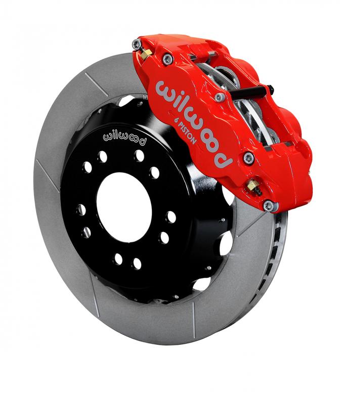 Wilwood Brakes Forged Narrow Superlite 6R Big Brake Front Brake Kit (Hat) 140-15303-R