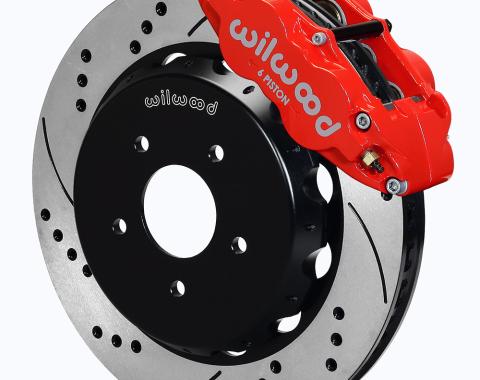 Wilwood Brakes 2004-2006 Pontiac GTO Forged Narrow Superlite 6R Dust-Seal Big Brake Front Brake Kit (Hat) 140-15408-DR