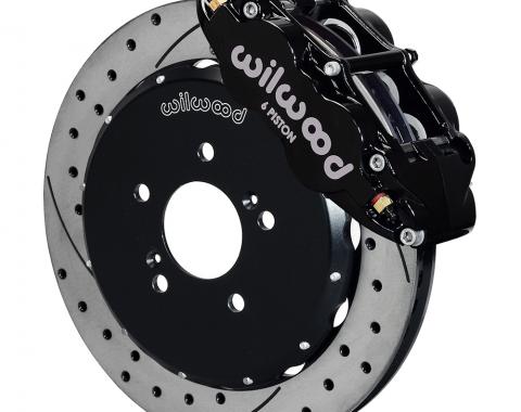 Wilwood Brakes 2000-2009 Honda S2000 Forged Narrow Superlite 6R Big Brake Front Brake Kit (Hat) 140-10309-D