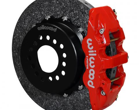 Wilwood Brakes 2005-2014 Ford Mustang AERO4 WCCB Carbon-Ceramic Big Brake Rear Parking Brake Kit 140-12757-CSICR