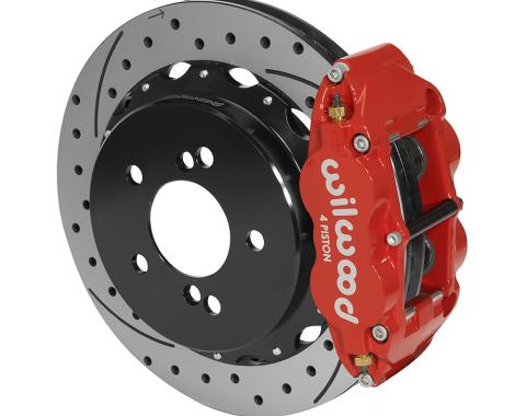 Wilwood Brakes 2001-2006 BMW M3 Forged Narrow Superlite 4R Big Brake Rear Brake Kit For OE Parking Brake 140-14752-DR