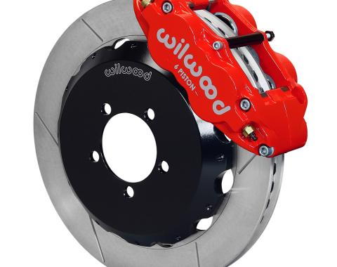 Wilwood Brakes Forged Narrow Superlite 6R Big Brake Front Brake Kit (Hat) 140-12870-R