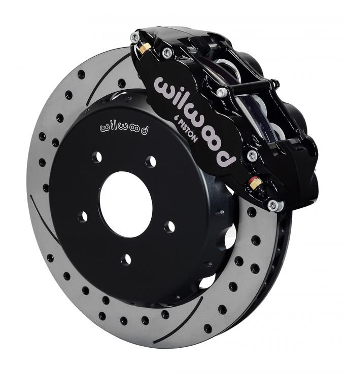 Wilwood Brakes 2004-2006 Pontiac GTO Forged Narrow Superlite 6R Big Brake Front Brake Kit (Hat) 140-8753-D