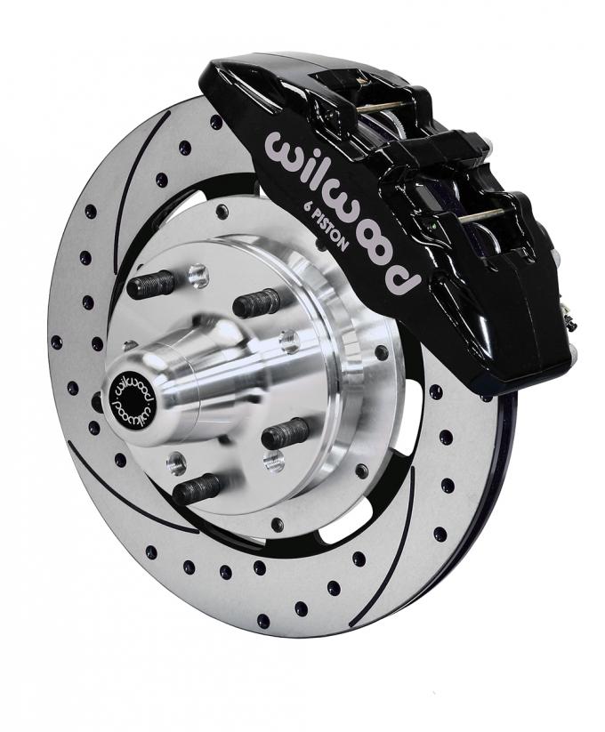 Wilwood Brakes Forged Dynapro 6 Big Brake Front Brake Kit (Hub) 140-15198-D