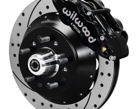 Wilwood Brakes Forged Narrow Superlite 6R Dust-Seal Big Brake Front Brake Kit (Hub) 140-15409-D