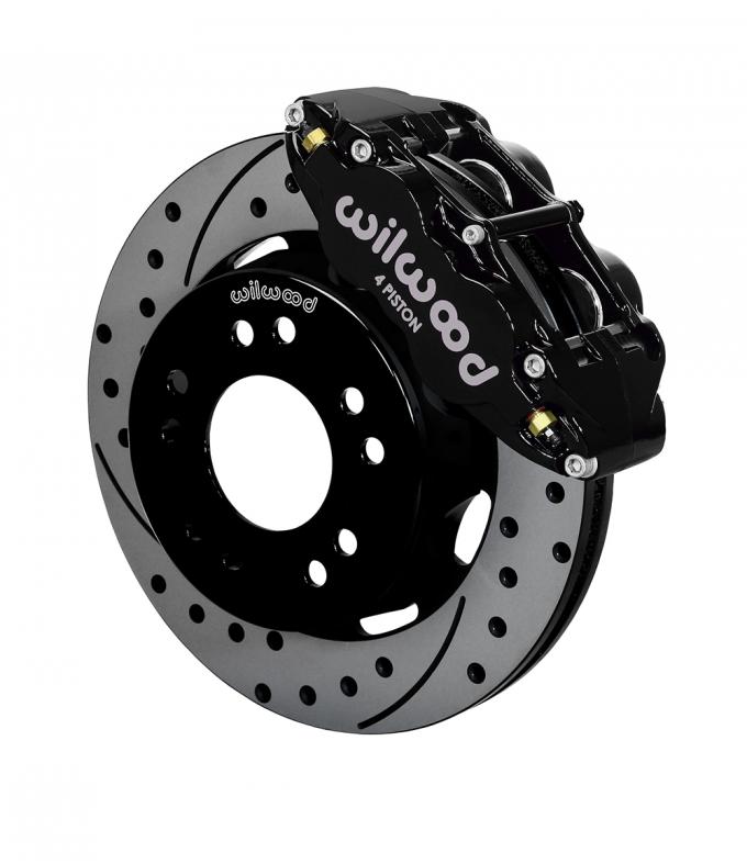 Wilwood Brakes Forged Narrow Superlite 4R Big Brake Front Brake Kit (Hat) 140-15302-D