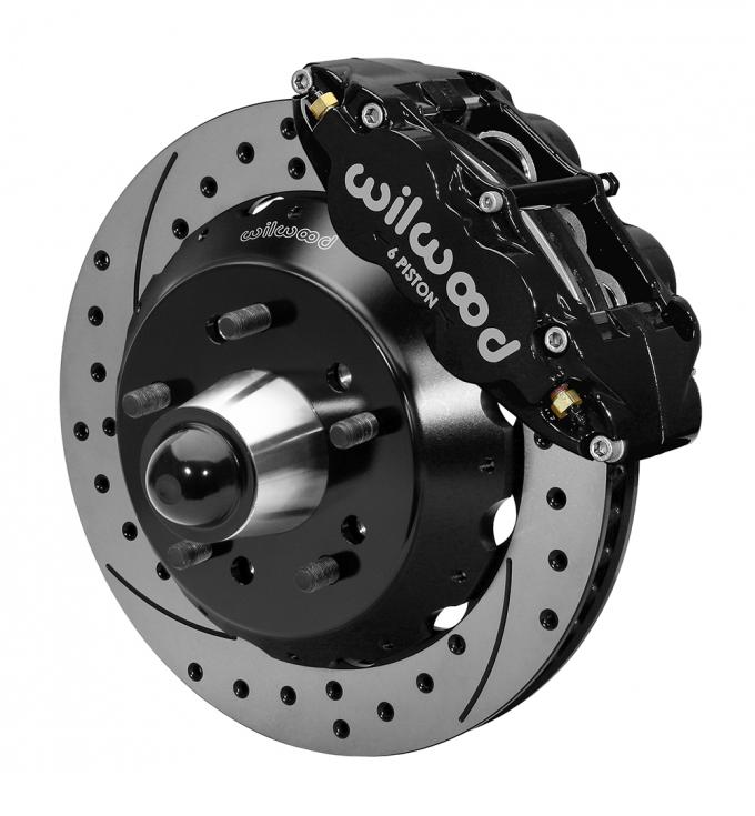 Wilwood Brakes Forged Narrow Superlite 6R Big Brake Front Brake Kit (Hub) 140-10775-D