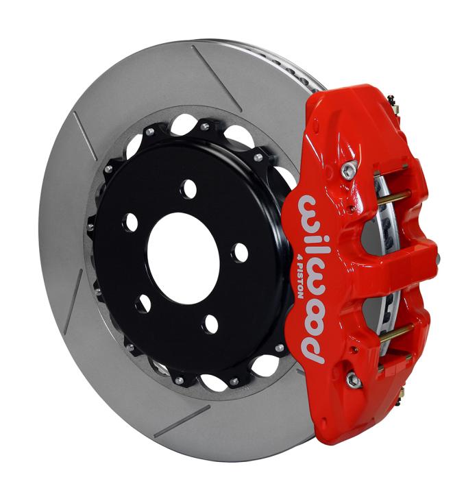 Wilwood Brakes 2008-2009 Pontiac G8 AERO4 Big Brake Rear Brake Kit For OE Parking Brake 140-12932-R