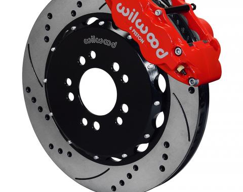 Wilwood Brakes Forged Narrow Superlite 6R Big Brake Front Brake Kit (Hat) 140-13766-DR