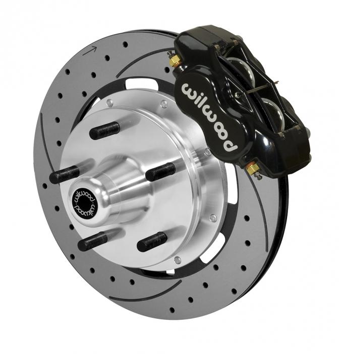 Wilwood Brakes Forged Dynalite Big Brake Front Brake Kit (5 x 5 Hub) 140-14532-D