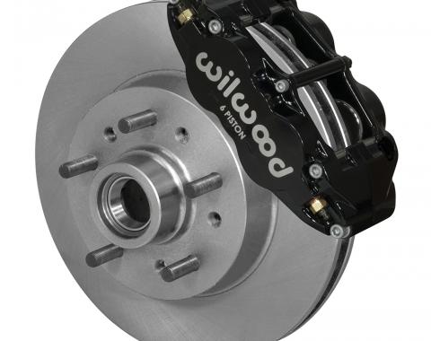 Wilwood Brakes Classic Series Forged Narrow Superlite 6R Front Brake Kit 140-14526