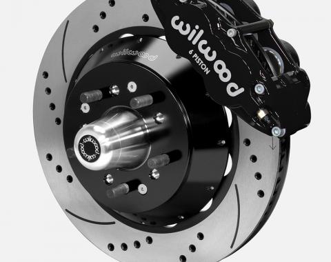 Wilwood Brakes Forged Narrow Superlite 6R Big Brake Front Brake Kit (Hub) 140-14277-D