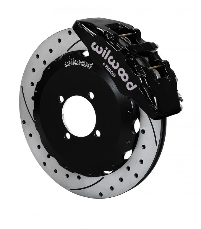 Wilwood Brakes Forged Dynapro 6 Big Brake Front Brake Kit (Hat) 140-14234-D